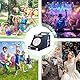 PANACARE Automatische Seifenblasenmaschine, Tragbare Seifenblasenmaschine 10000+ Große Blasen mit 10 Seifenblasenlösung/Licht/Akku, Bubble Machine für Kinder&Erwachsene Hochzeit/Geburtstag//Party