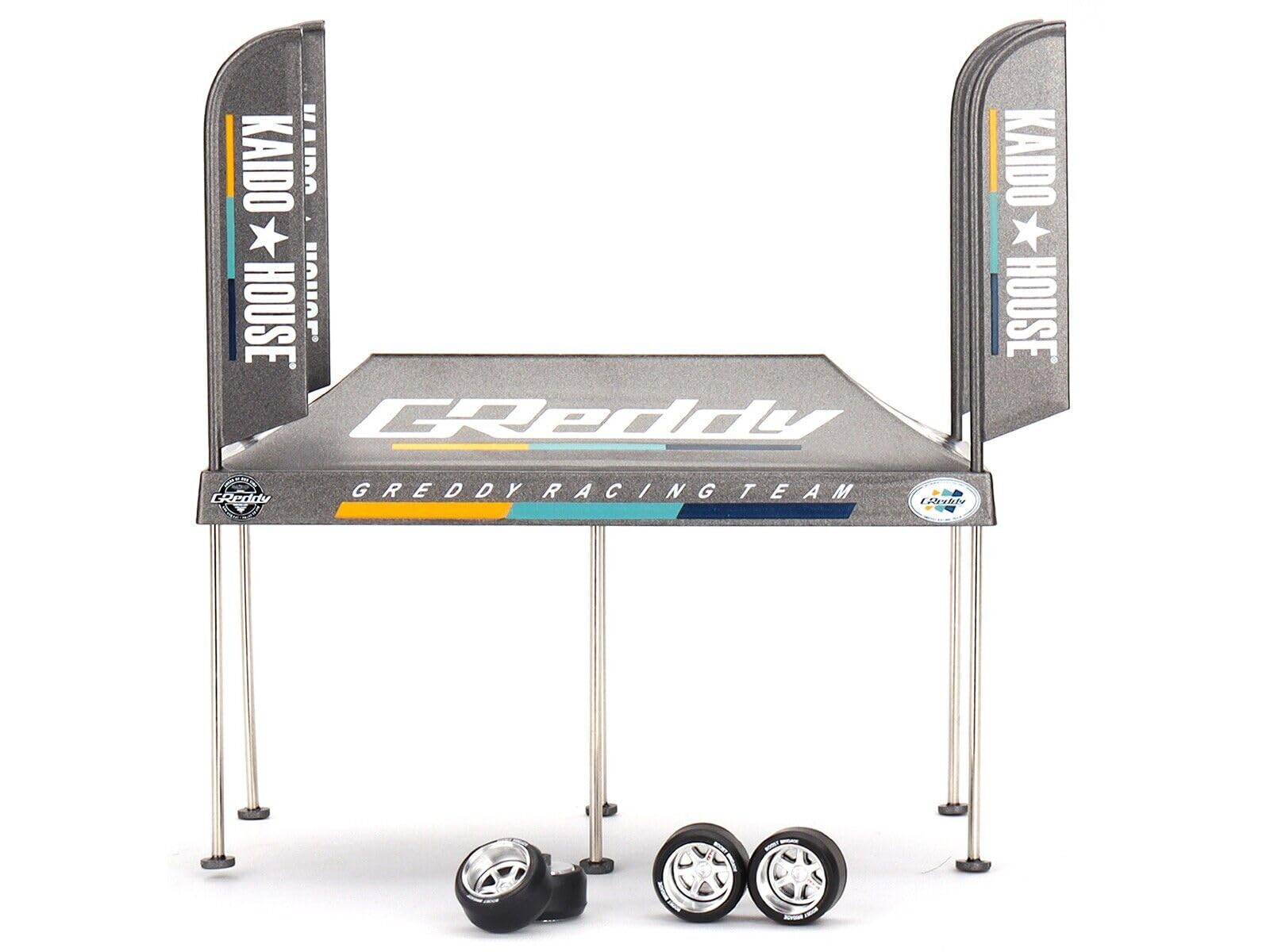 Kaido House Tent V1 with Extra Wheels Kaido House Special for 1/64 Scale Models by True Scale Miniatures KHMG101-L8