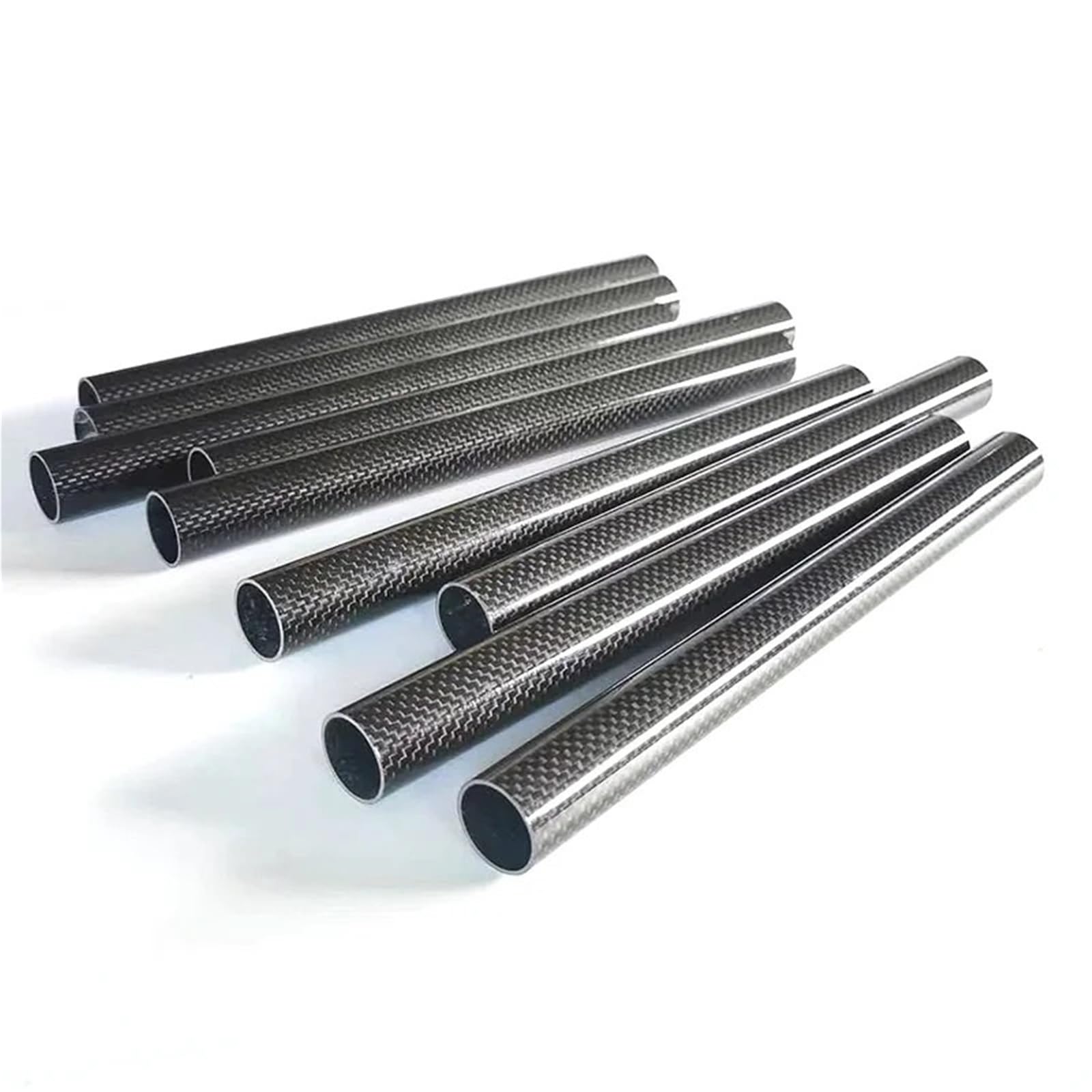 Tubo De Fibra De Carbono Tubo de fibra de carbono | Longitud: 500 mm, Grosor de la pared: 0,5 mm, Calibre: 5 mm-41 mm Accesorios for modelos de aviones(41x40x500mm 2pcs)