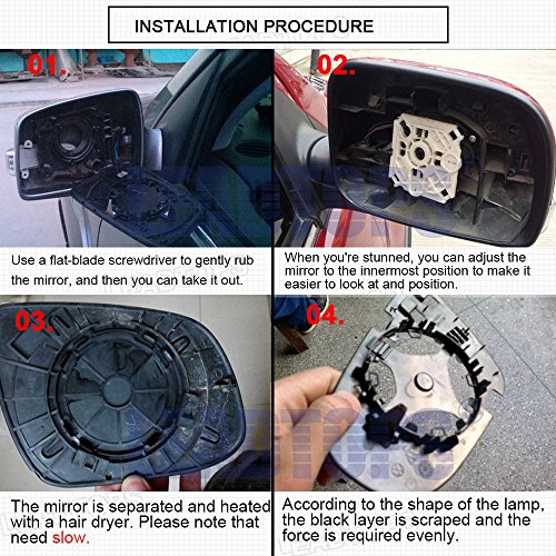 Leadtops 2 Pcs 33 Smd Led Arrow Panel Lights, Mini Marker Clearance Light For Car Rear View Mirror Indicator Turn Signal Sequential Light Bulb (Yellow) #TOP3