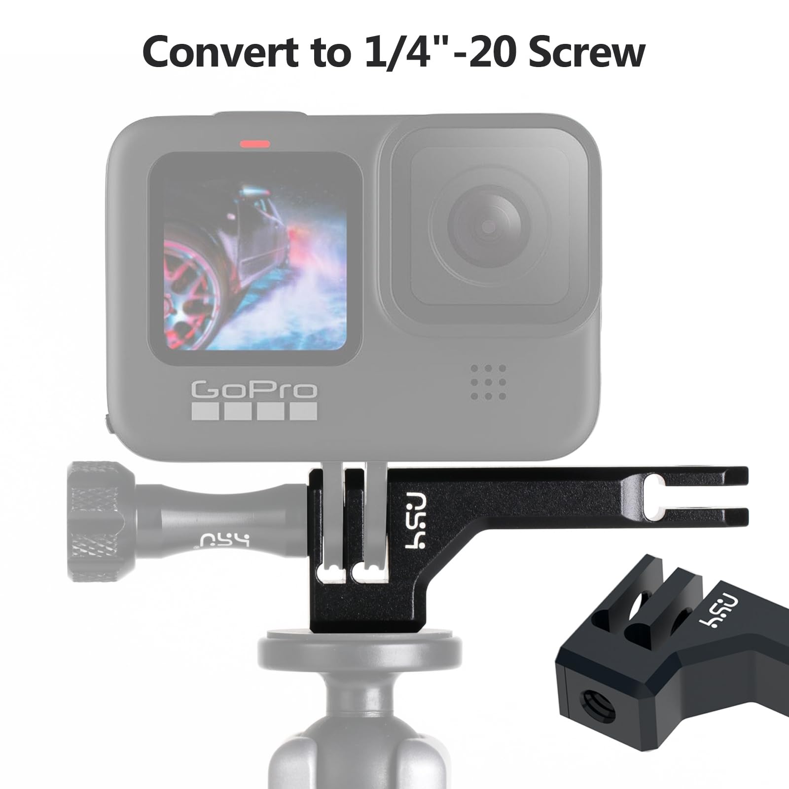 Pov Camera HSU 360 Degree Rotation Camera Mount, Aluminum Vertical ...