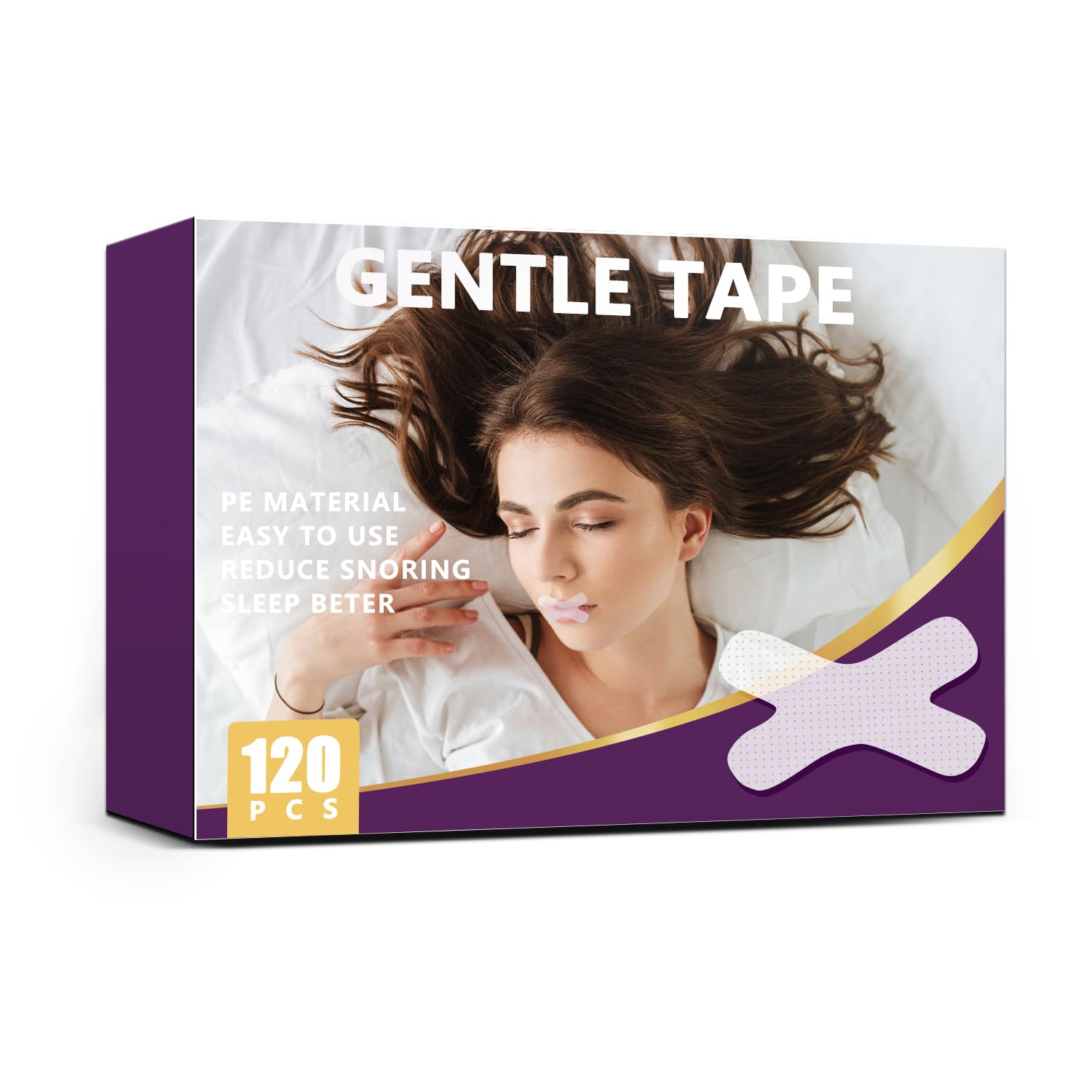 Mouth Plasters Sleeping Anti Snoring Snoring Plasters Helps Against Snoring and Developing the Habit of Nasal Breathing Pack of 120