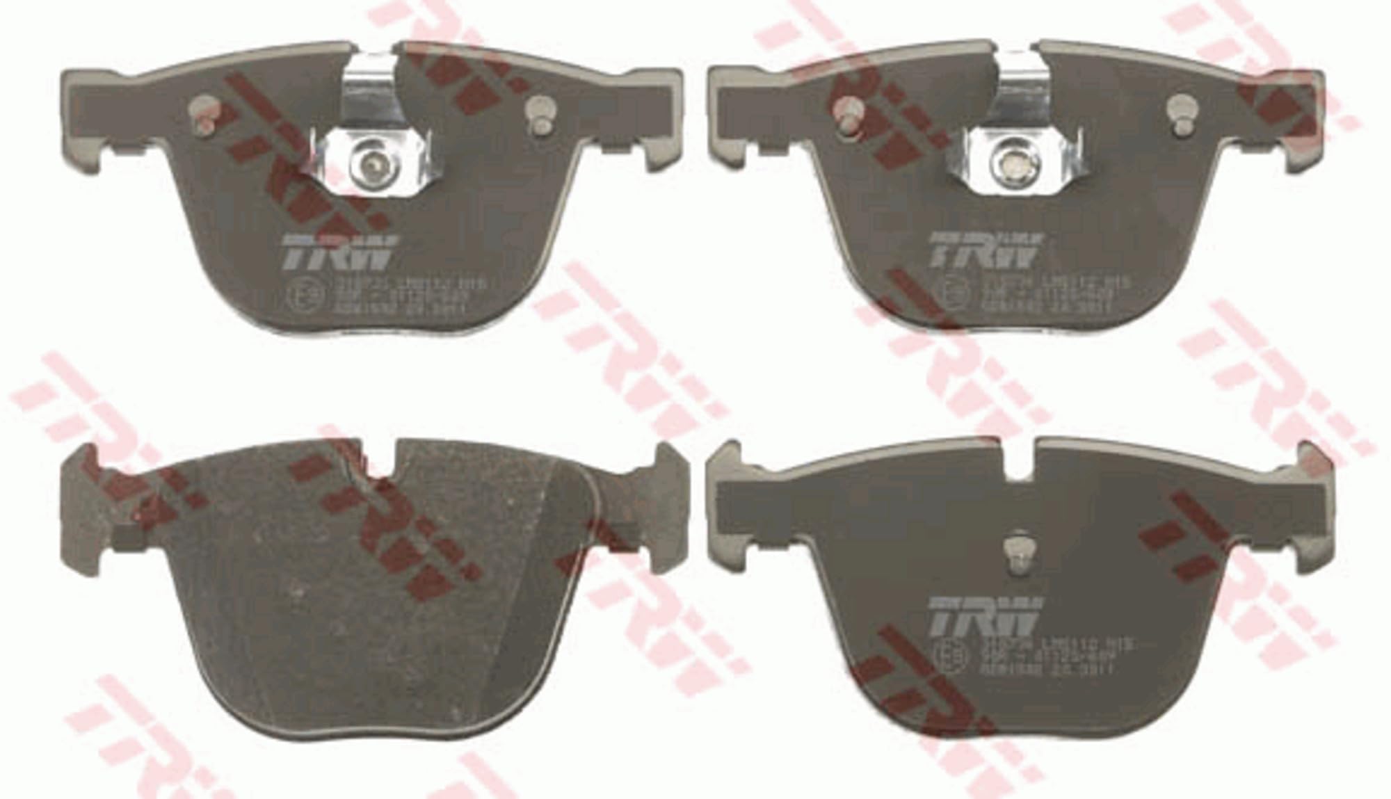TRW Fren Balatası Arka BMW 7 740-750 I, Li 05-08, 760 I, Li 03-08, 730 D 03-08, 730 Ld 05-08,740 D 02-05, 745 D 05-08 GDB1502