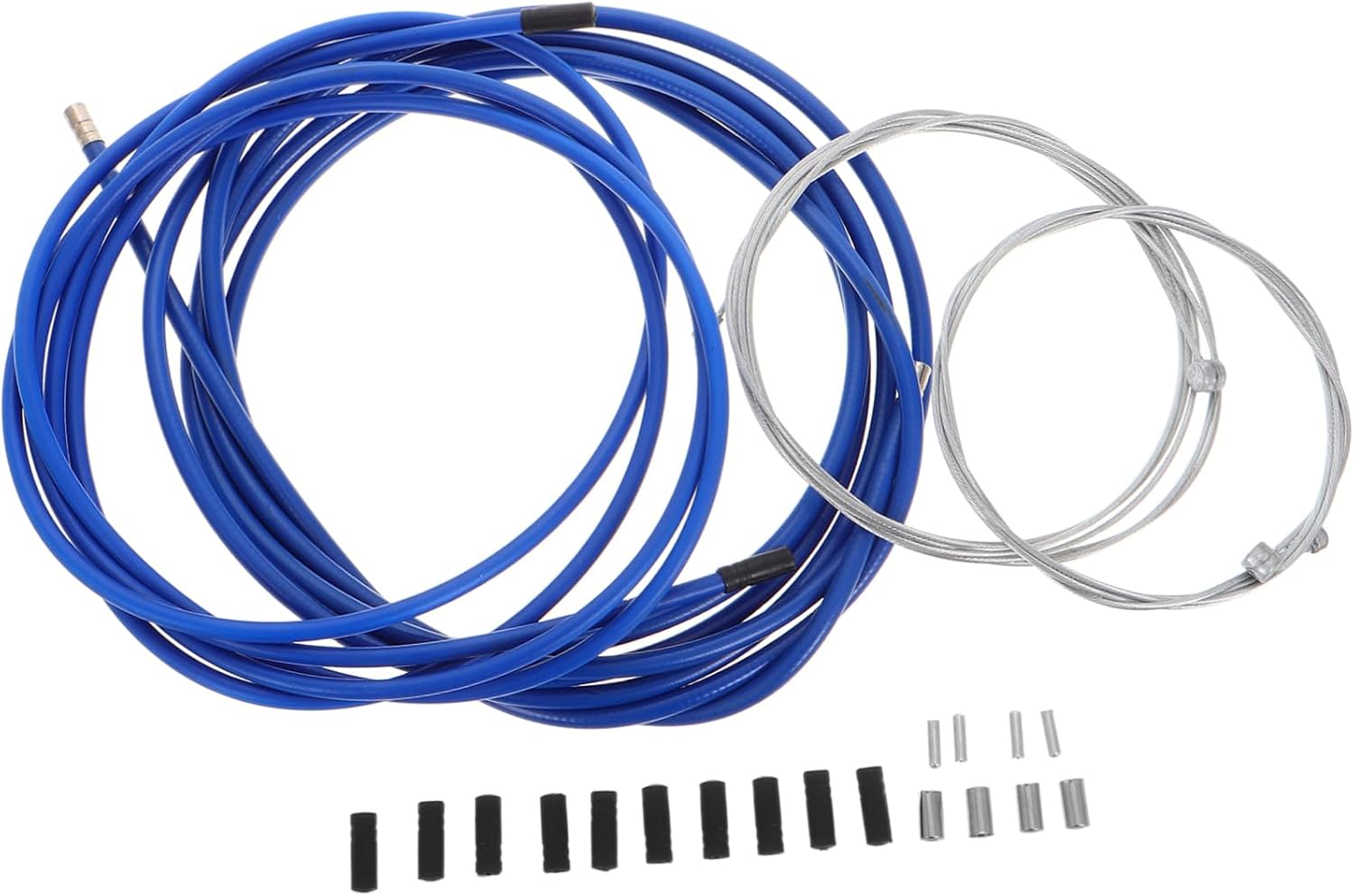 UPKOCH 2 Sets Stainless Steel Brake Cable Housing Kit for Mountain Road Folding Bikes Durable Core Tubes for Reliable Performance and Versatile Compatibility