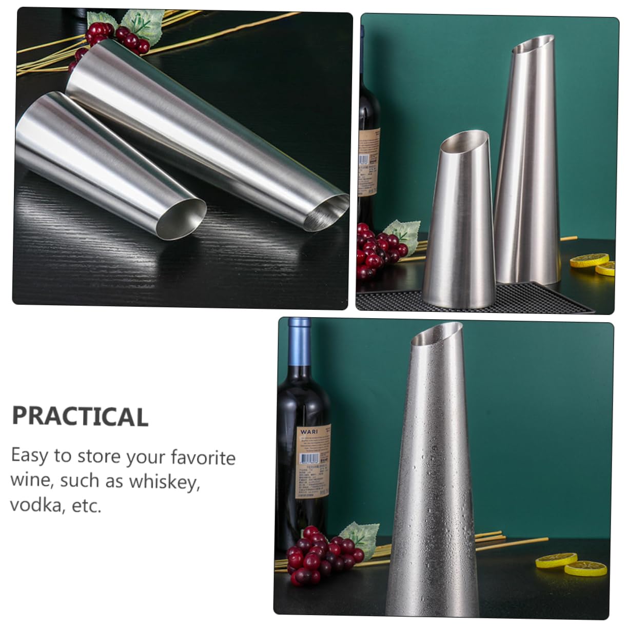 Distributeur de Vin Rapide en Acier Inoxydable 304, Bec Biseauté