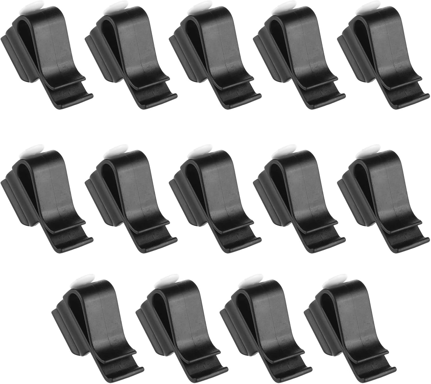 Plastic Golf Club Organizers Golf Putter Clip, Black Putting Clip for Men Women Golfer, 14pcs US