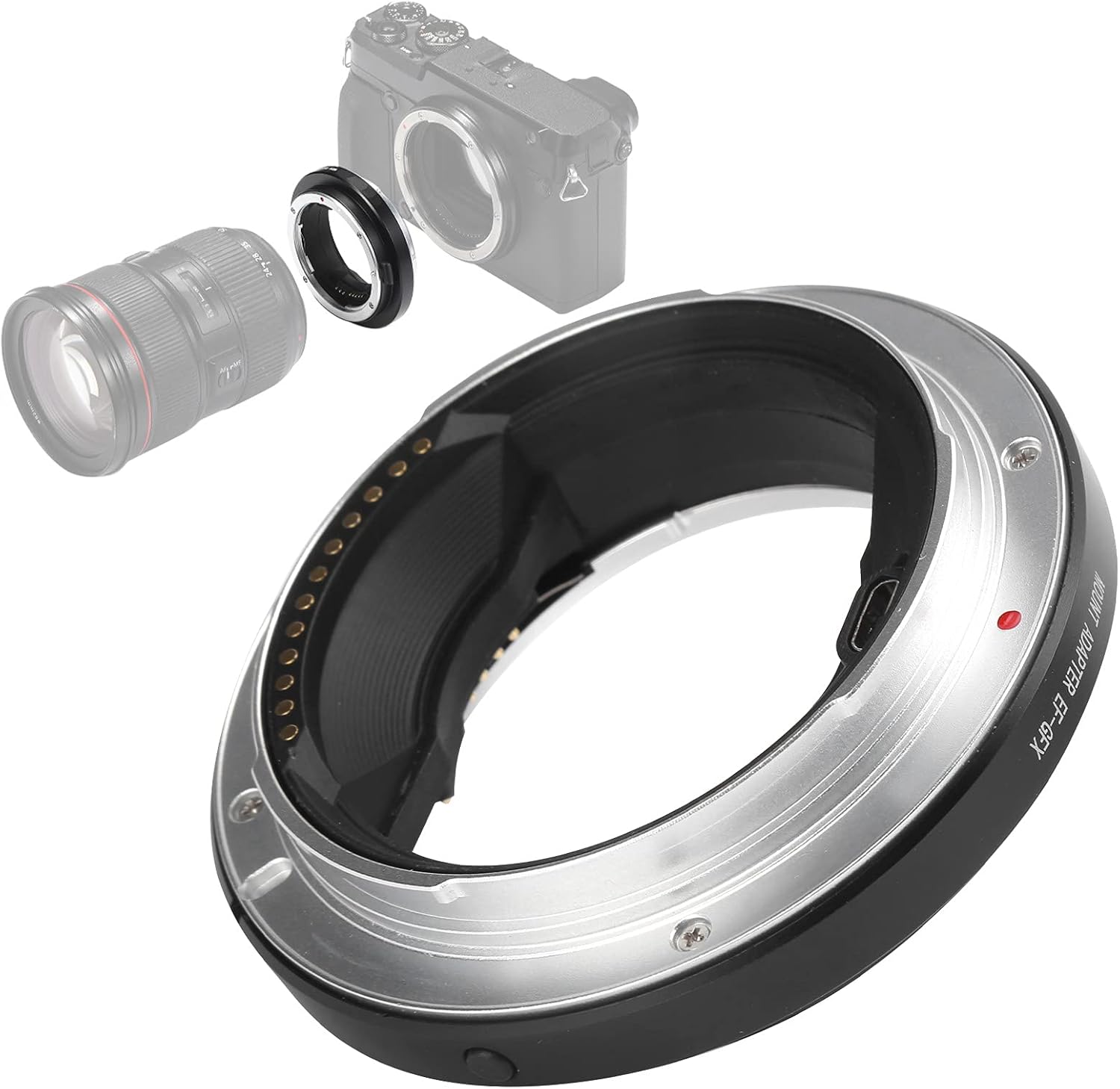 EF?GFX Adapter Ring for EF Lens to GFX Mount