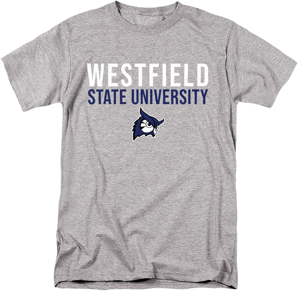 Westfield State University Official Stacked Unisex Adult T