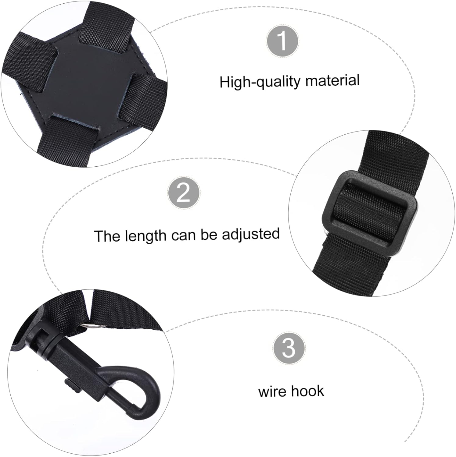 Saxophone Strap Sax Strap Sax Shoulder Belt Baritone Sax Shoulder Strap Saxophone Lanyard Saxophone