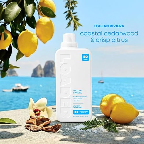 Miniatura 5 de Set de regalo de detergente para ropa de lujo para mujer, 4 aromas inspirados en perfumes de primera calidad, vainilla tahitiana, rosa marroquí,