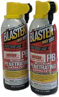 (2 Pack) - PB-Blaster Penetrating Oil Spray, Rust Penetrant and Prevention Anti-Corrosion Spray for Rusted Bolts. 11 Oz