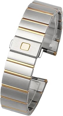 For Omega Double Eagle constellation steel Watch band Stainless steel Men and Women Watch chain 17 23 25mm Watch strap