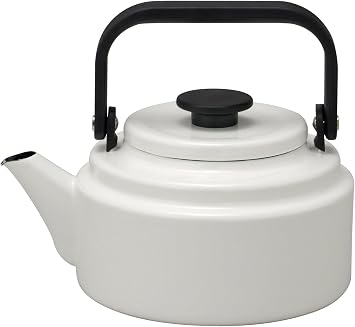 Noda Horo AM-20K Amkettle Compatible with Induction Cookers, 0.6 gal 2.0 L, White