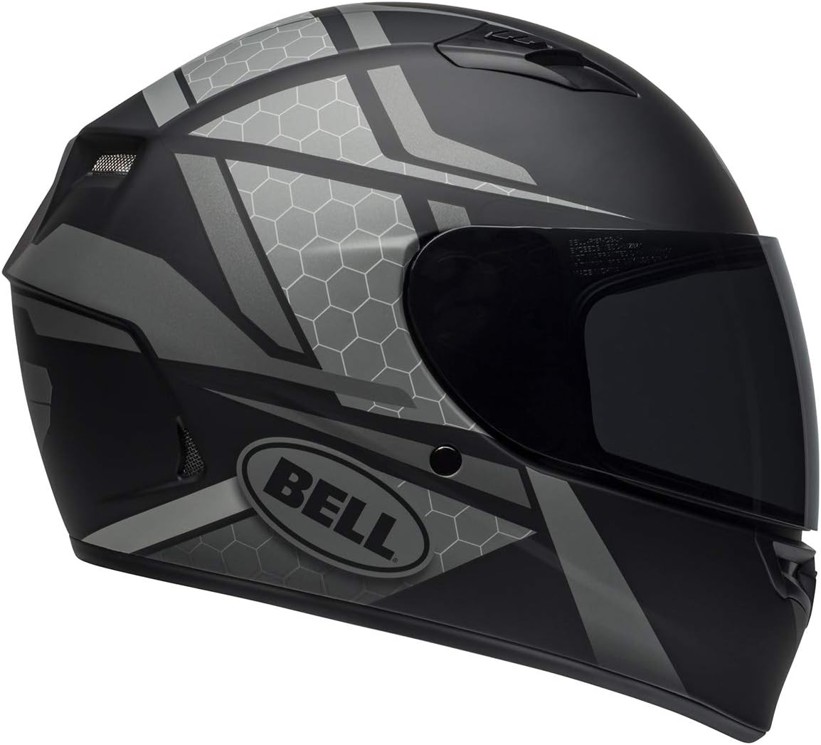 Bell Qualifier Street Helmet (Flare Matte Black / Gray – Small)