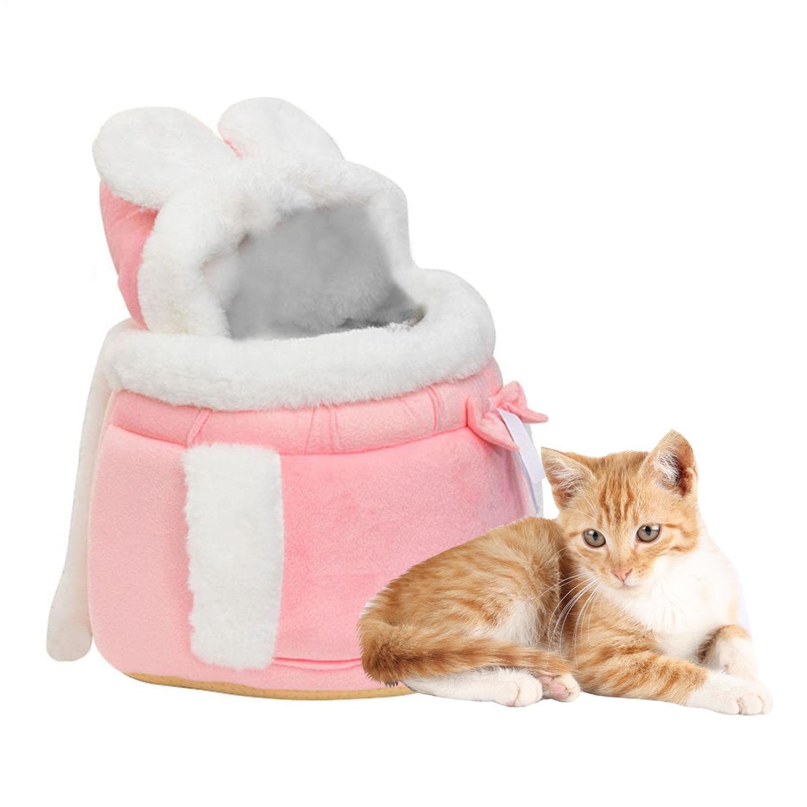 Weiche Tragetasche für Katzen | Doppeltaschen-Design für kleine Hunde, Indoor-Katzen, Outdoor, Welpen, Kätzchen, Haustiere, Reisen
