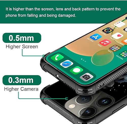 Miniatura 3 de CARLOCA Funda compatible con iPhone 15 Pro Max, funda con diseño de panda On Swole para iPhone 15 Pro Max, ultra protección, a prueba de golpes, de