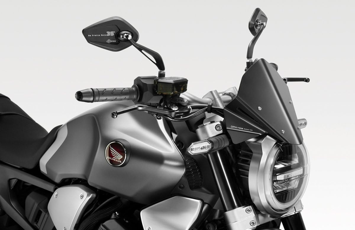 CB1000R 2018/20 - Kit Windscreen 'Warrior' (R-0905) - Aluminum Windshield Fairing - Hardware Fasteners Included - De Pretto Moto Accessories (DPM Race) - 100% Made in Italy