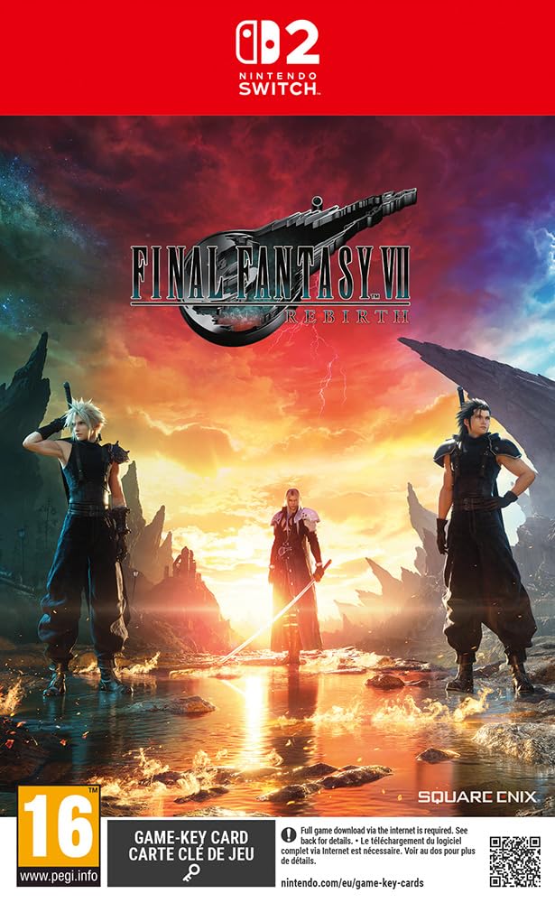【Switch2】 FINAL FANTASY VII REBIRTH Final Fantasy VII Rebirth | Standard Edition | Switch 2 : Amazon