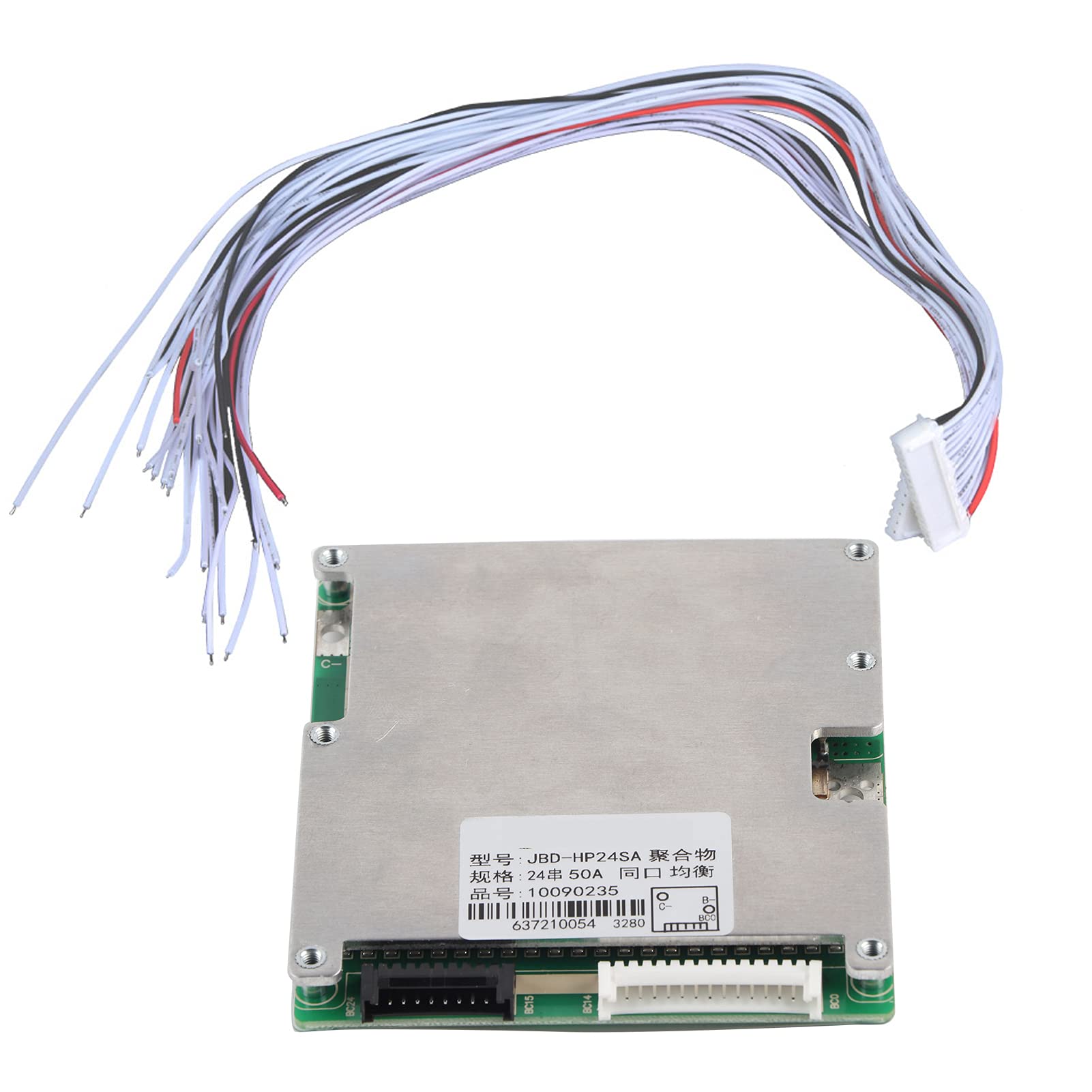 aqxreight 24 Corde 50A 3 7V Batteria Agli Ioni di Litio Li-Ion Stessa Porta Scheda Bilanciata Protezione da Sovraccarico Scheda BatteriaScheda Batteria Agli Ioni di Litio LitioBatteria Bilanciata 3