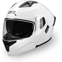 Full Face Motorcycle Helmet DOT Approved Modular - Interchangeable Lens, Breathable ABS Motocross Helmet with Detachable Washable Liner for Youth & Adults