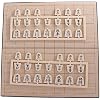 New Study Shogi Japanese Chess with Wooden Folding Chessboard for Beginners
