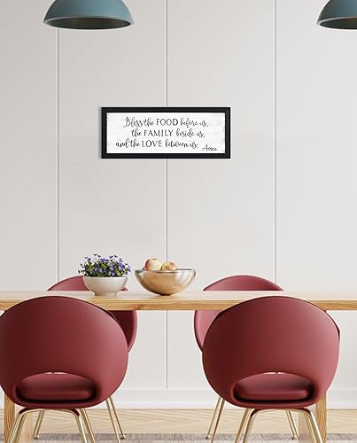 Miniatura 2 de Bless The Food Before Us Decoración de pared letreros de cocina de granja, decoración de pared, versículos de la Biblia, arte de pared cristiano,
