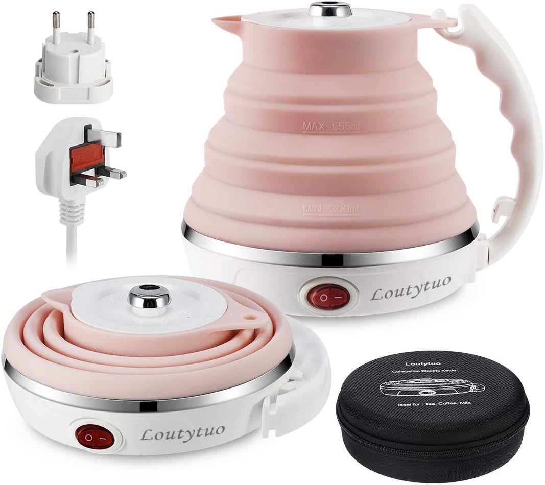 bollitore portatile per il viaggio a doppia tensione