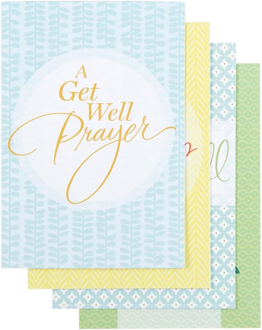 DaySpring Get Well - Inspirational Boxed Cards - Large Print - 53739