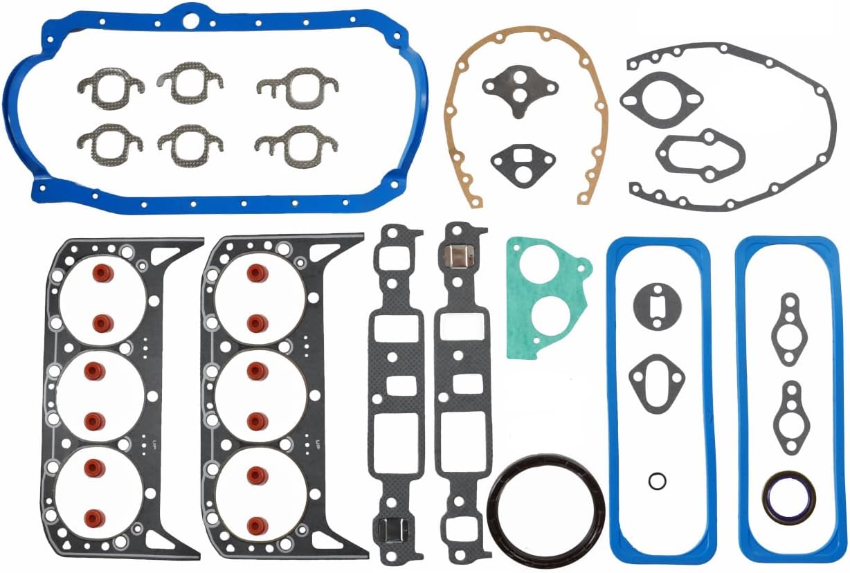 LowPricedAutoParts Full Gasket Set compatible with 86-93 Chevrolet/GMC/Oldsmobile/Pontiac 4.3L/262