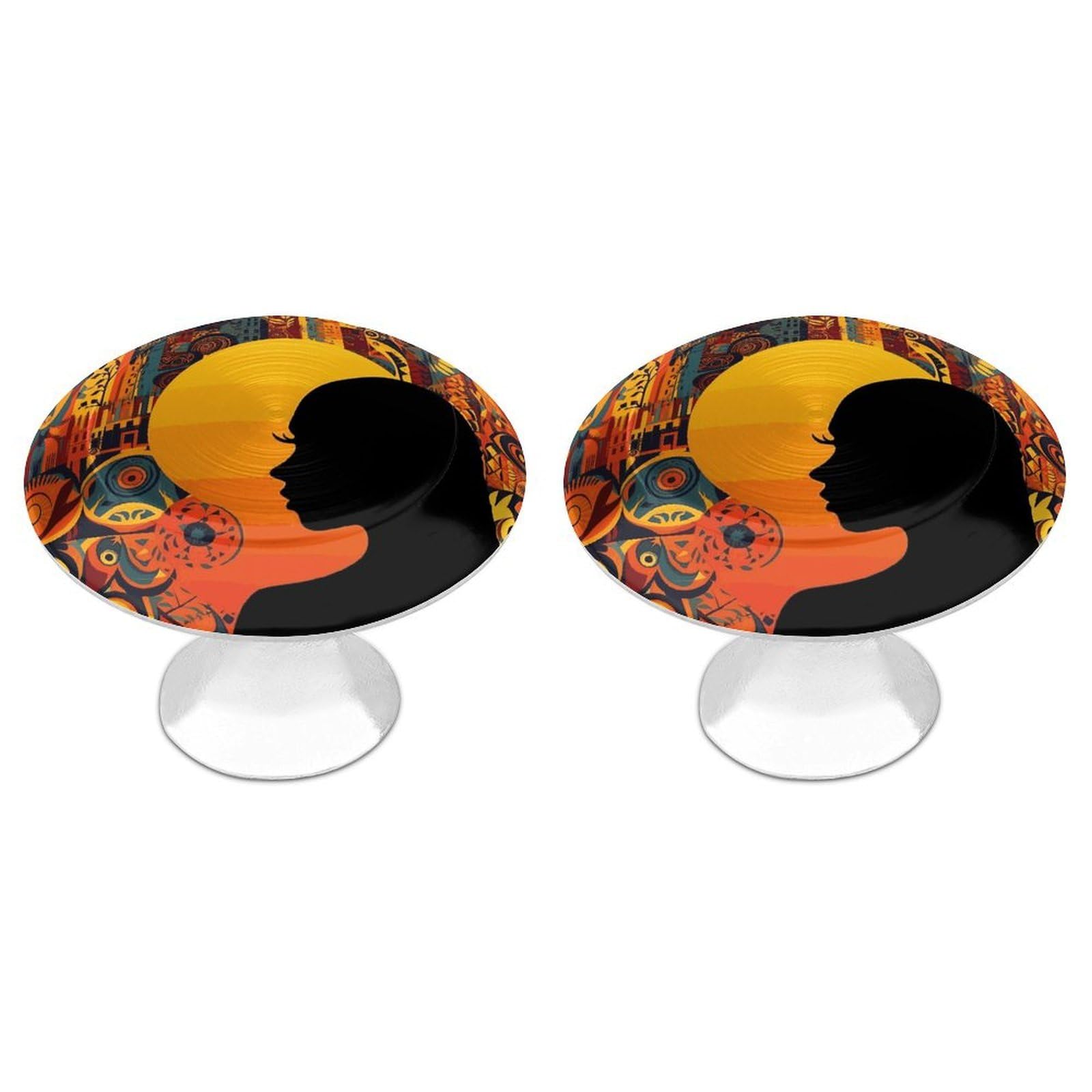 NTVOWPZO Cabinet Handles Round Drawer Pulls Colorful Girl Dresser Knobs for Cabinets and Drawers Handle for Bathroom Cupboard Drawers Cabinet Pulls for Kitchen Door