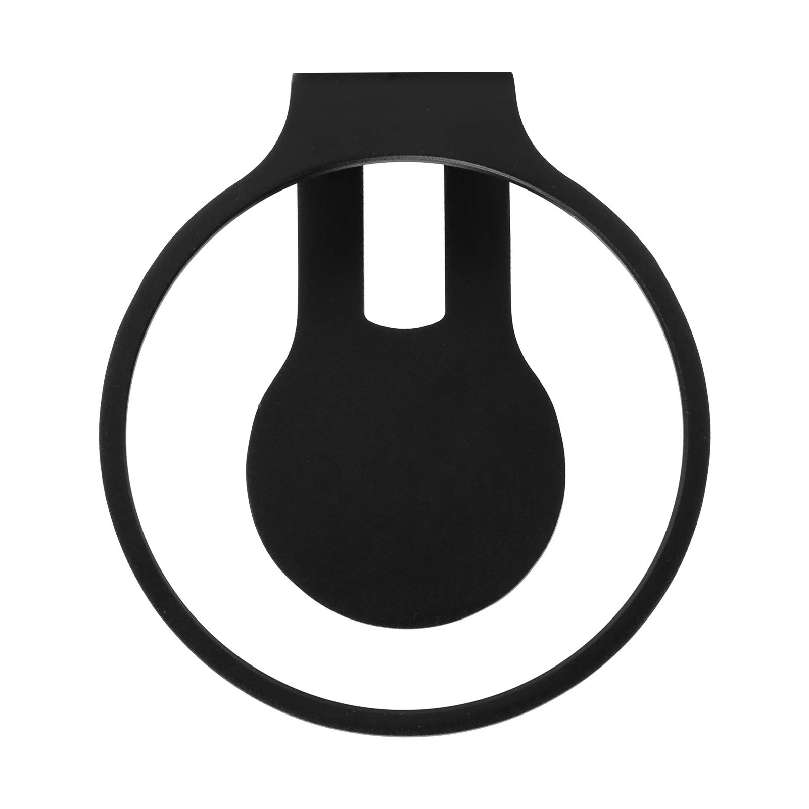 KIKYO Homepod Mini Supporto da Parete, Robusto Supporto da Parete per Altoparlante per Homepod Mini, Supporto per Homepod Salvaspazio Stabile con Facile Installazione per Cucina Bagno(Nero)