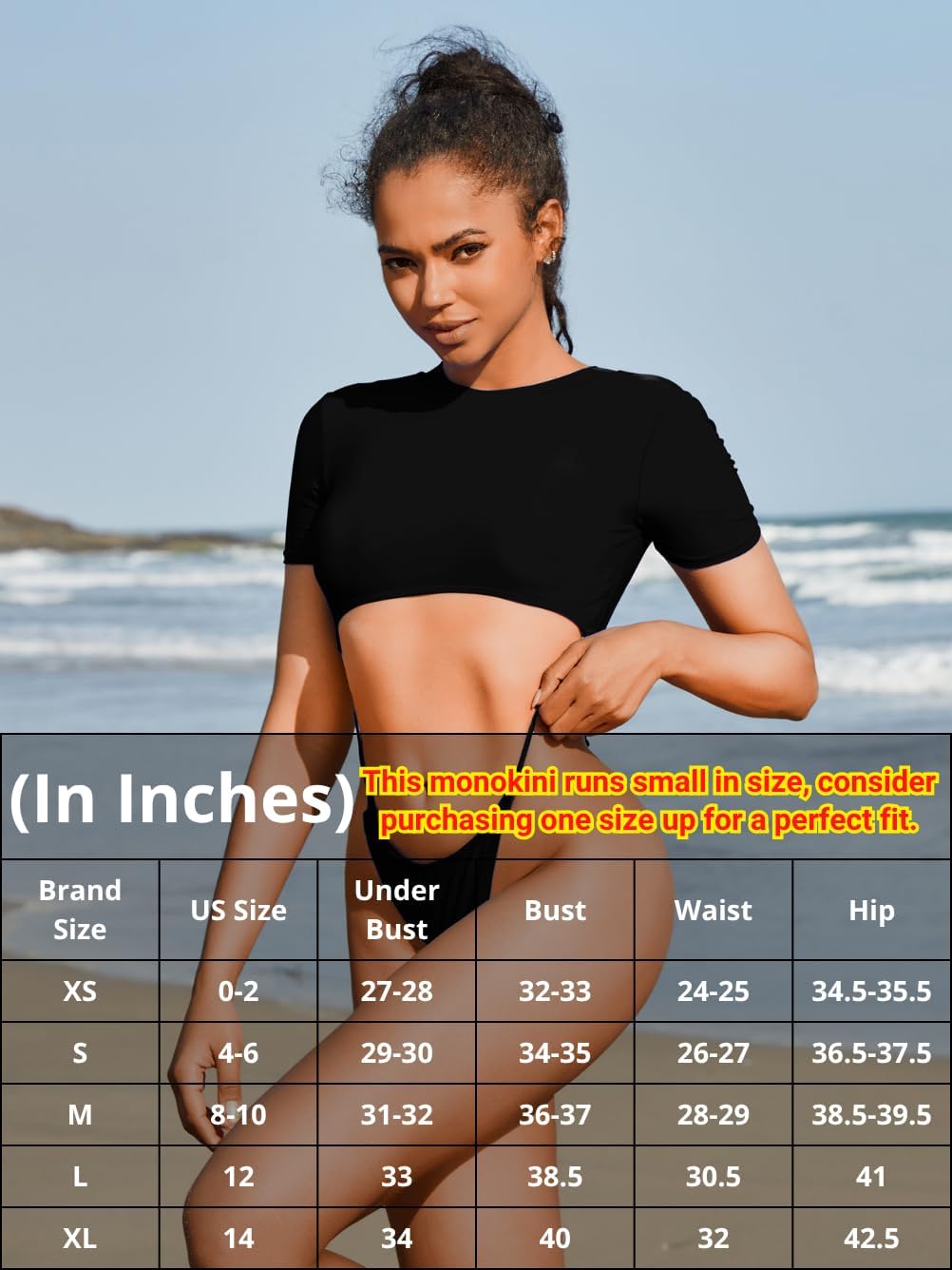 ChiaoLezhee Sexy One Piece Swimsuit, Cutout High Leg Backless, Size Runs Small