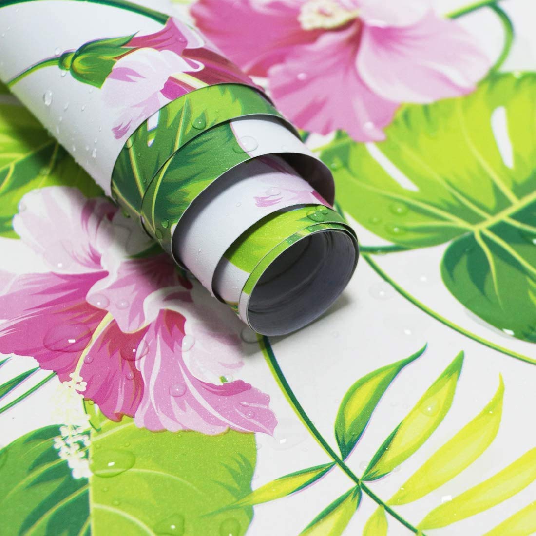 ELTON DIY Wall Paper/Wall Sticker Self Adhesive Floral Nature Highlighter Elegant Living Room Bed Room Decoration Furniture Interior Exterior Easily Removable Makeover Garden Bloom (45x500cm) (B09PNHKFKQ) Amazon Price History, Amazon Price Tracker