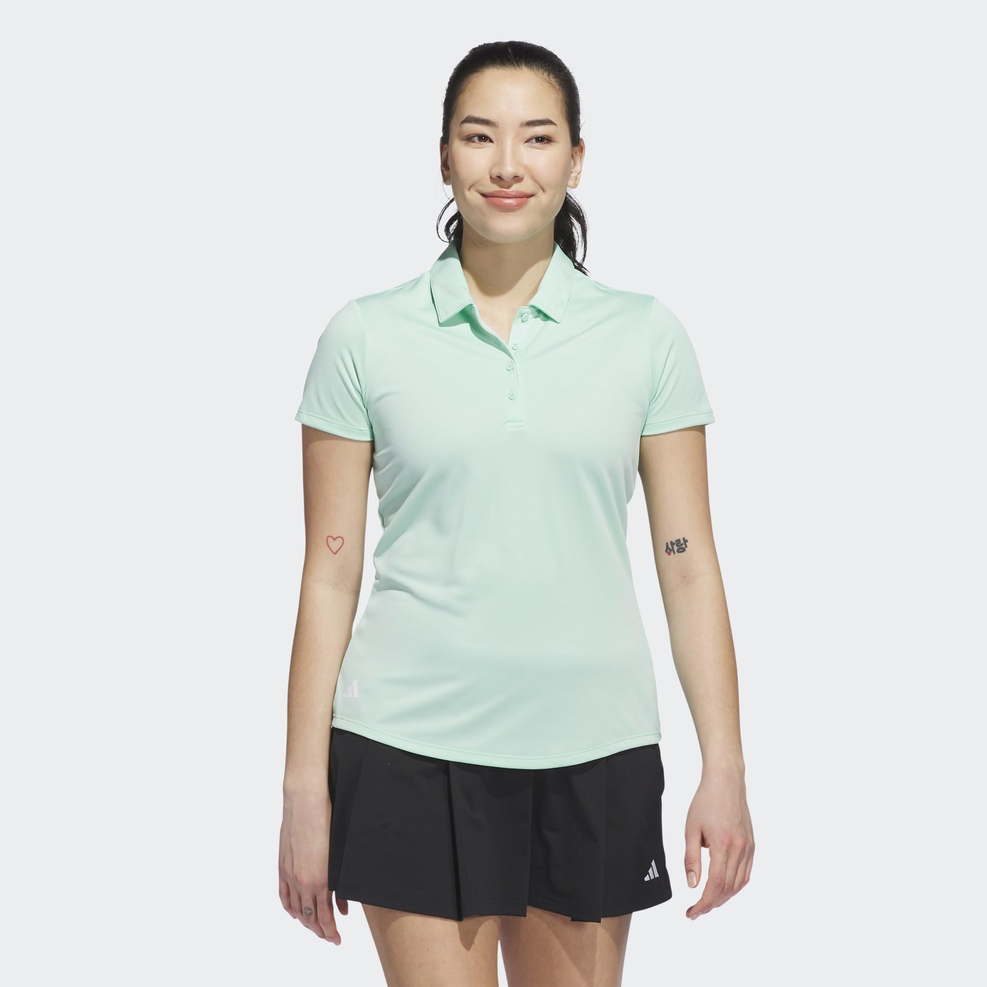 adidas Women Polo Donna Solid Performance a Manica Corta