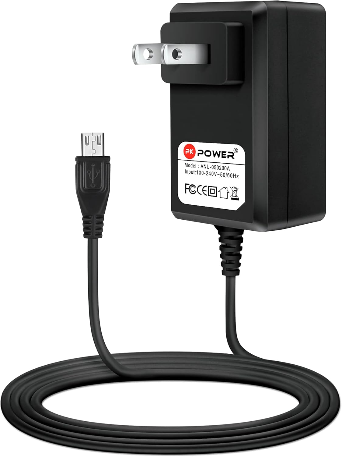 5V 2A Micro USB AC Adapter Power Supply Replacement for Sony WH-1000XM2 WI-1000X WI-C400 SRS-XB21 XB31 XB41 Bluetooth Headphones and Speakers, 6.6FT Cable