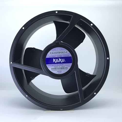 KA2509HA2-4 50/60Hz 254x254x89mm 254mm AC220-240V 0.12-0.14A 2-pin All-Metal axi
