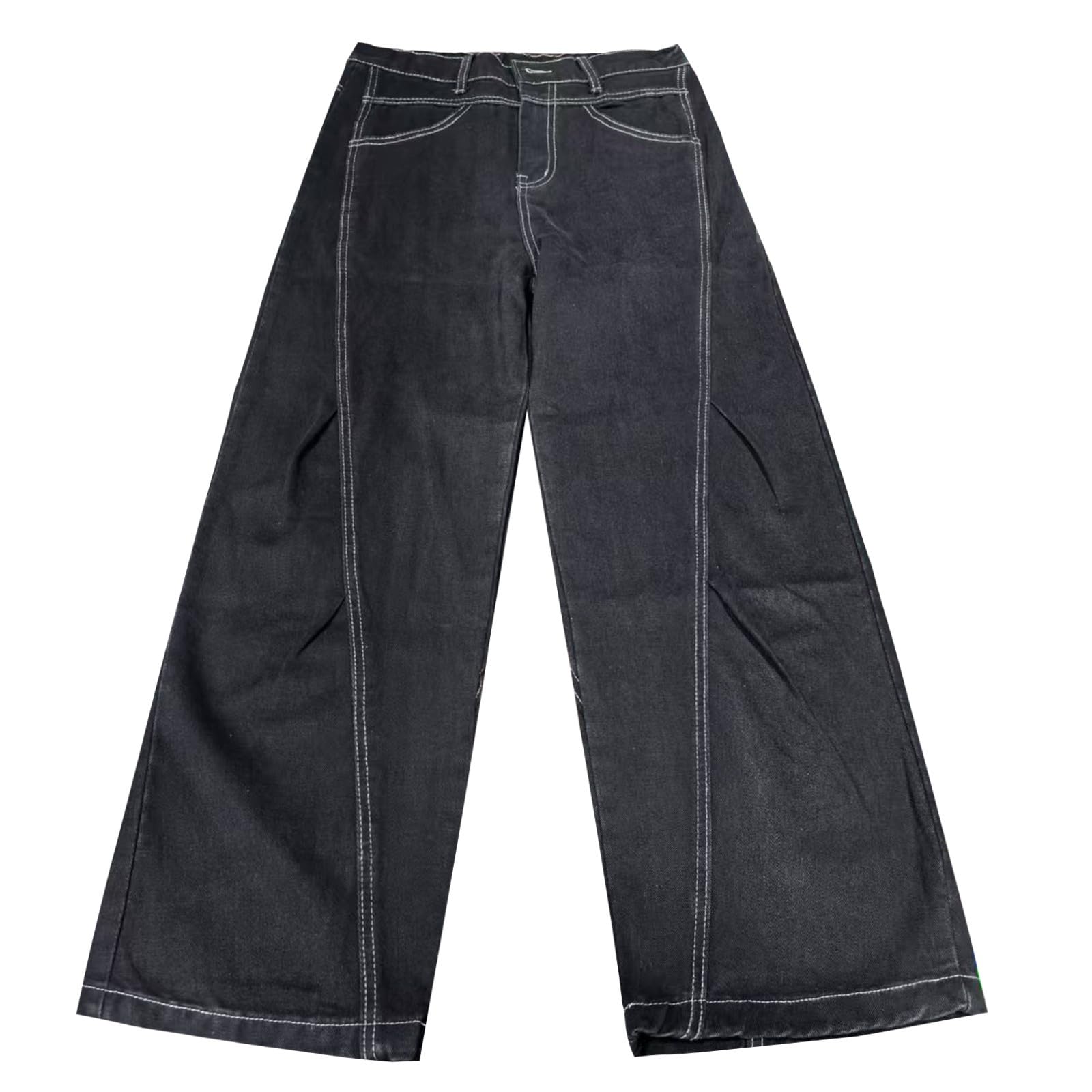 Vaqueros Verano Hombre-Pantalones Casuales de Mezclilla Holgados para Hombre, Pantalones livianos y cómodos para Uso Diario