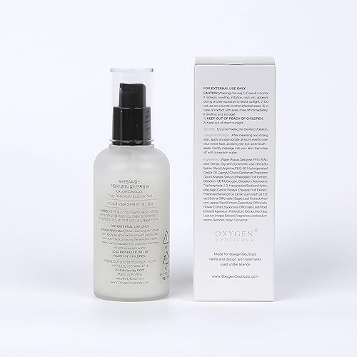 Miniatura 6 de OxygenCeuticals Daily Botanicals - Cáscara enzimática suave con extractos de piña y papaya, exfoliación enzimática natural para refinar poros y