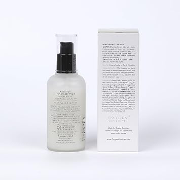 OxygenCeuticals Daily Botanicals Enzyme Peel Gentle Exfoliating Gommage with Pineapple & Papaya Extracts, Natural Enzyme Peel for Refines Pores & Smooths Texture 2.53 fl.oz (75ml)
