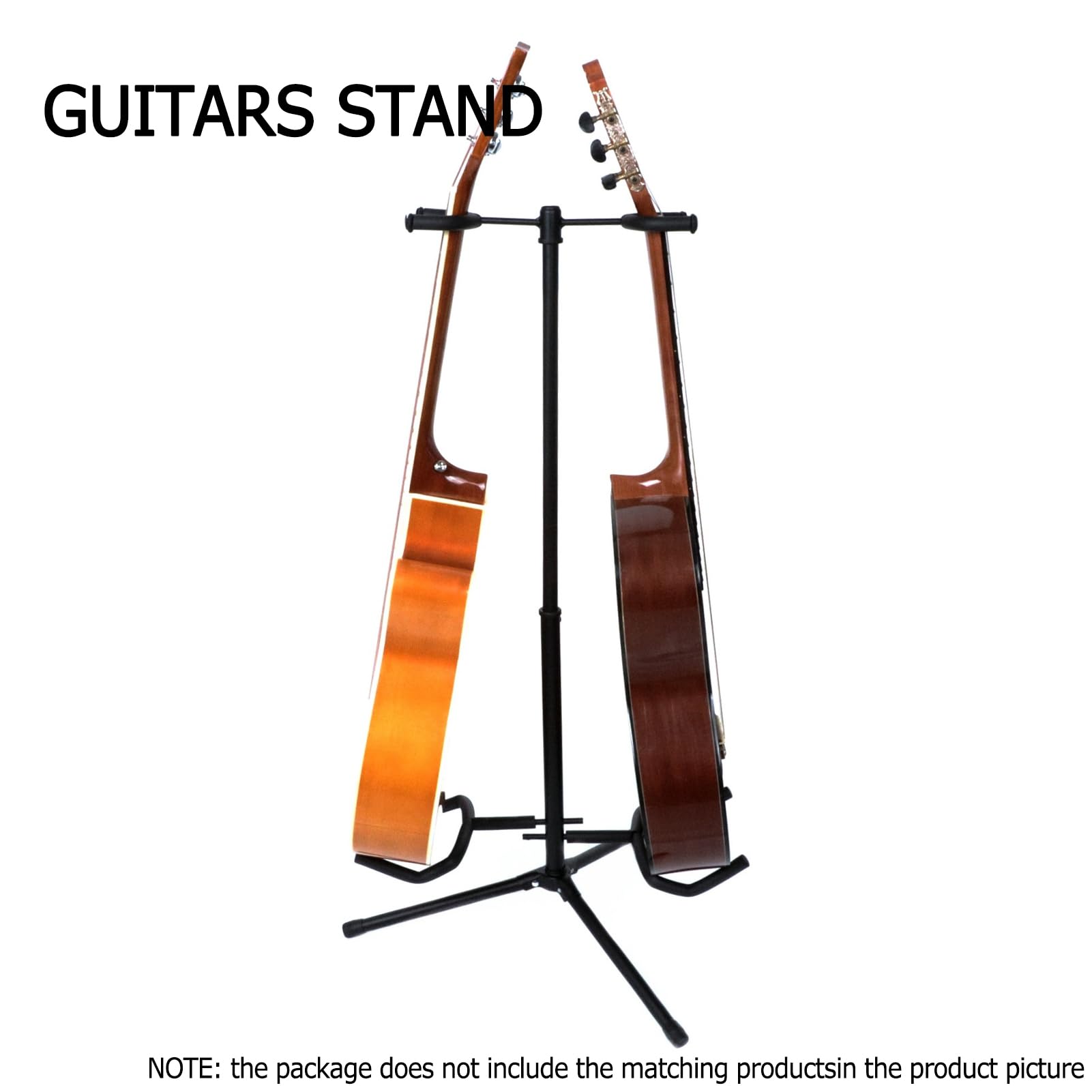 Buhelyc Soporte De Guitarra Portátil, Soporte Multi Guitarra Suelo, La Altura Es Ajustable, Plegable, para Guitarras De Tiendas, Espectáculos Escénicos, Fácil De Instalar, Ahorrar Espacio, Regalos