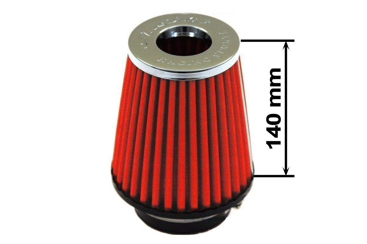 V-MAXZONE M-7708 AIR FILTER SIMOTA JAU-X12109-05 60-77MM RED