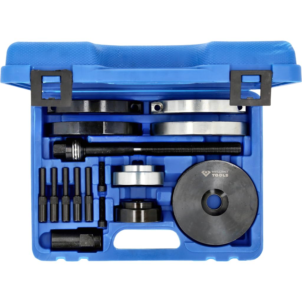 Brilliant Tools BT671450 Kit utensile cuscinetto della ruota, per VAG, Unità mozzo cuscinetto della ruota 72 mm