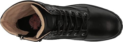 Miniatura 5 de HARLEY-DAVIDSON FOOTWEAR Botas de motocicleta Weldon de 7 pulgadas para hombre, Negro