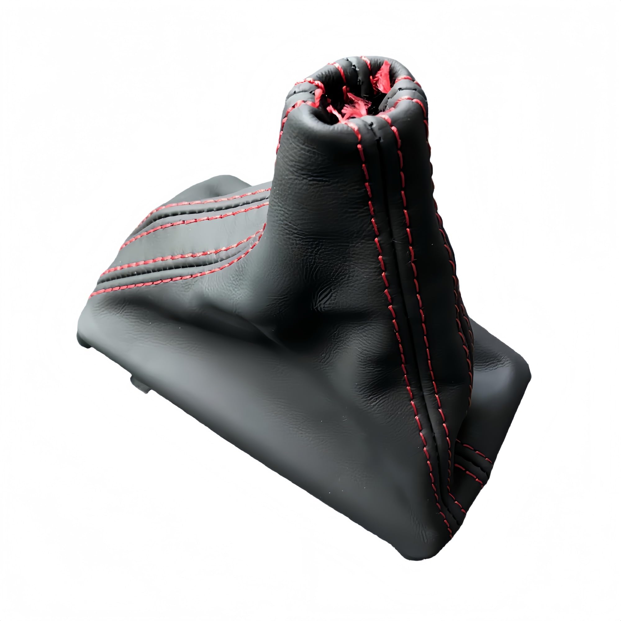 Grozzy Universal Shifter Handle for A3 A4 A5 A6 A7 Q3 Q5 A1 LHD Car Leather Shift Knob Boot(A1)
