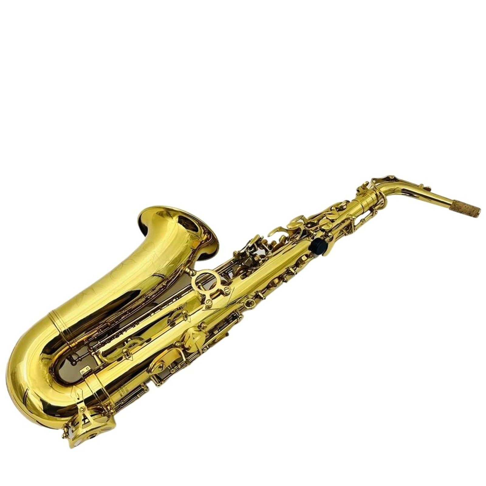 Saksofon Altowy Eb Tune Mosiężny Profesjonalny Instrument Dęty Drewniany Z Akcesoriami Saksofonowymi Ustnik profesjonalny Saksofon (Color : Cloth bag)