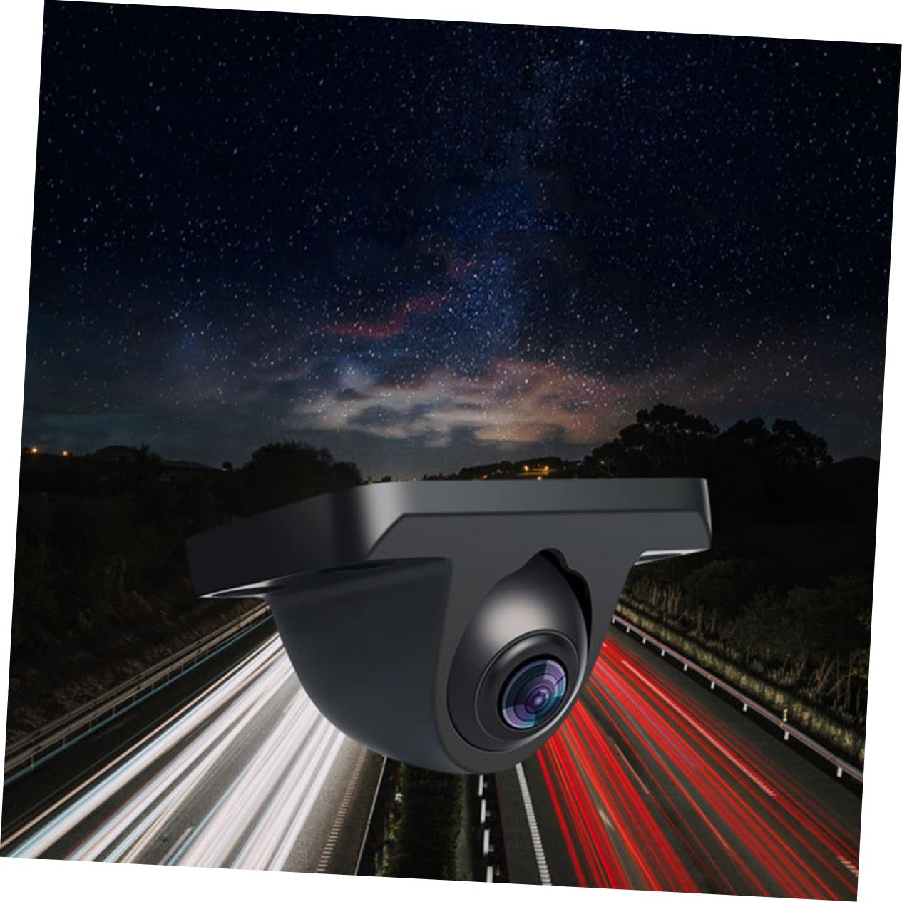 FAR Caméra de recul 4LED 4.3in Rear View Monitor Kit 120° Wide Angle IP68 Waterproof Night