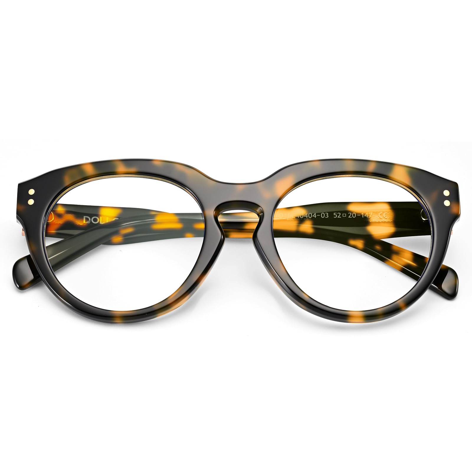 Dollger Okulary blokujące niebieskie światło dla kobiet i mężczyzn, kwadratowe, vintage, ochrona UV400, okulary do gier komputerowych
