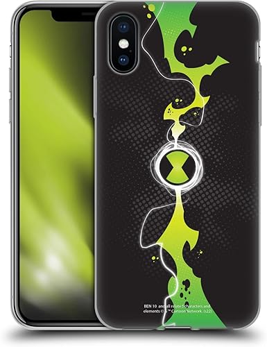 Head Case Designs Officially Licensed Ben 10 Omniverse Omnitrix Graphics Soft Gel Case Compatible with Apple iPhone XiPhone Xs