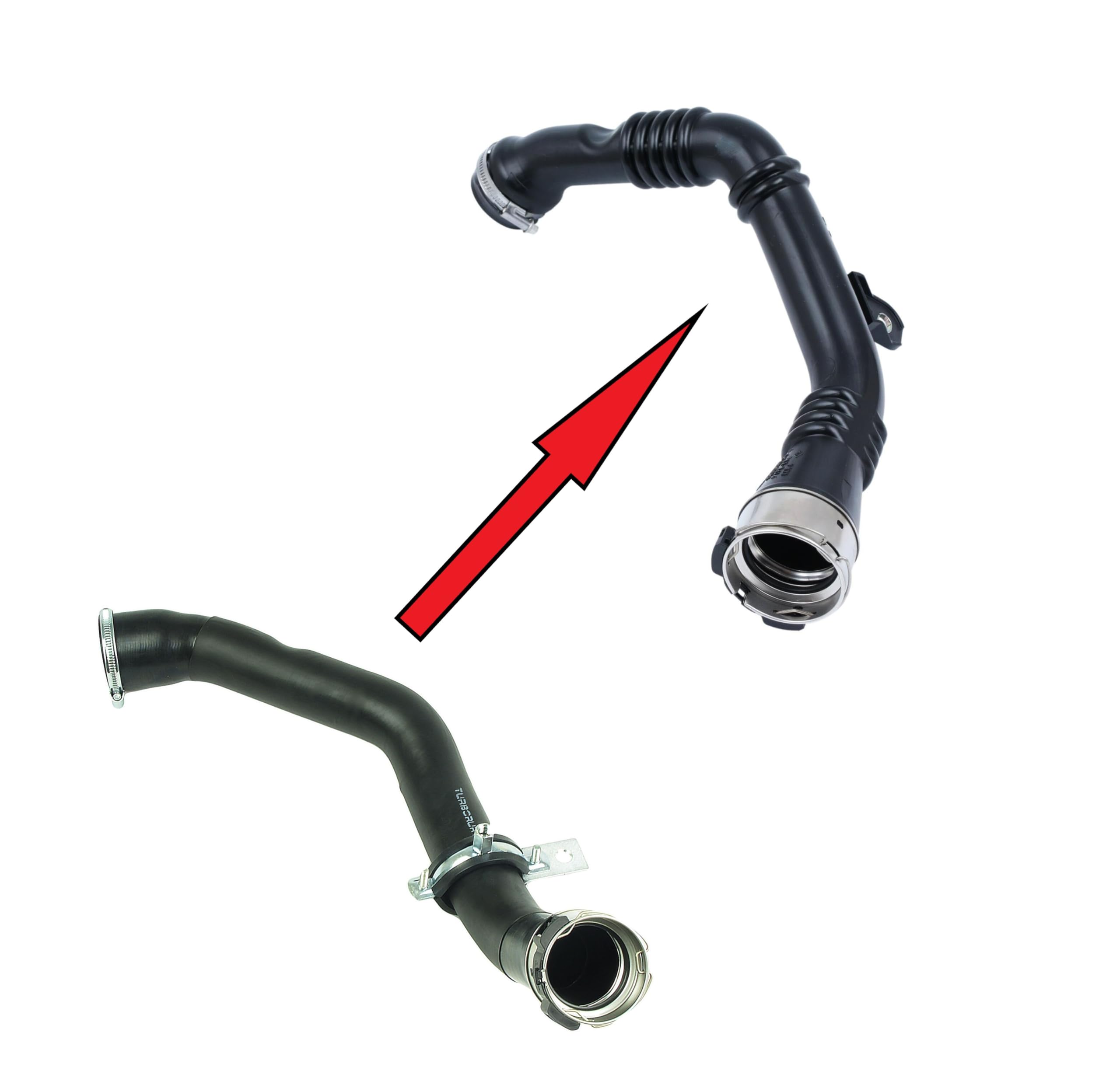 Manguera de recambio del turbo intercooler - Para RENAULT MEGANE III 2.0 dCi. EQUIPO ORIGINAL : 8200796570