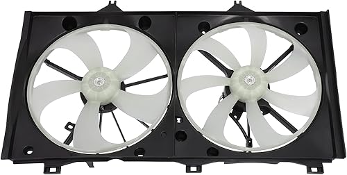 Miniatura 9 de Ventilador de refrigeración eléctrico automotriz 2007-2011 para Camry 2.4L AZHZ 328270 lado del pasajero/LH RH Ventilador delgado universal Push